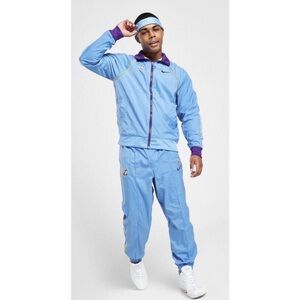 RARE 2021 NIKE Los Angeles LAKERS Windbreaker Track Suit 75th NWT (M)